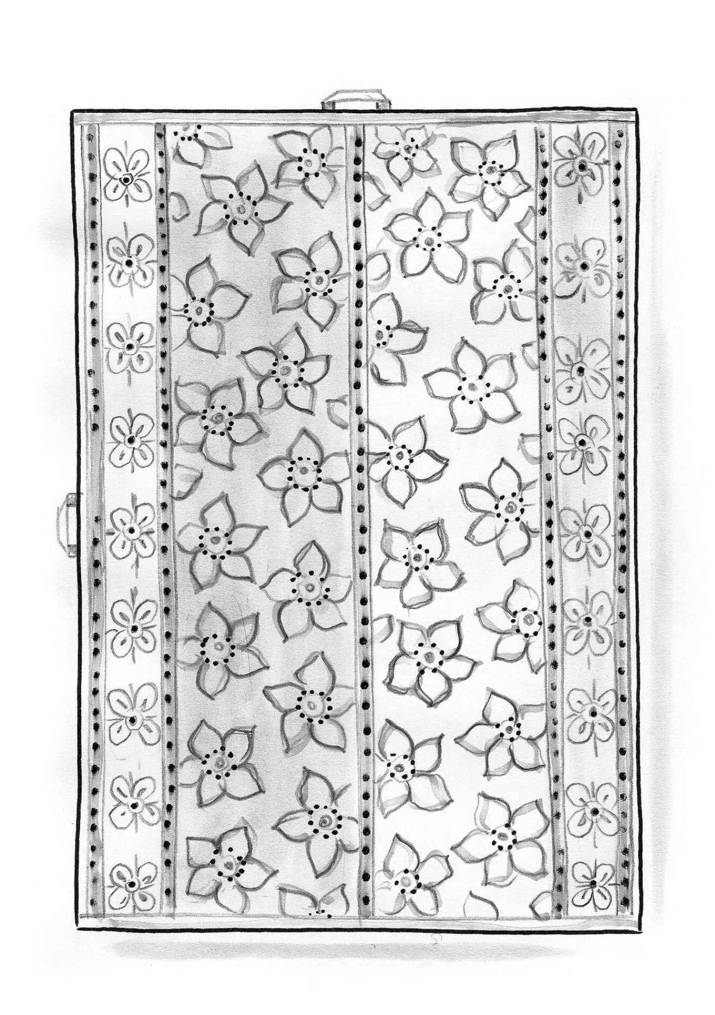 Gudrun Sjödén Frottee|Bad-Accessoires>Badetuch „Stars“ aus Bio-Baumwolle Brillantblau