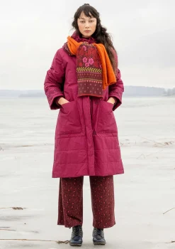 Gudrun Sjödén Jacken & Mäntel>Gewebter Steppmantel „Svalbard“ Purpur