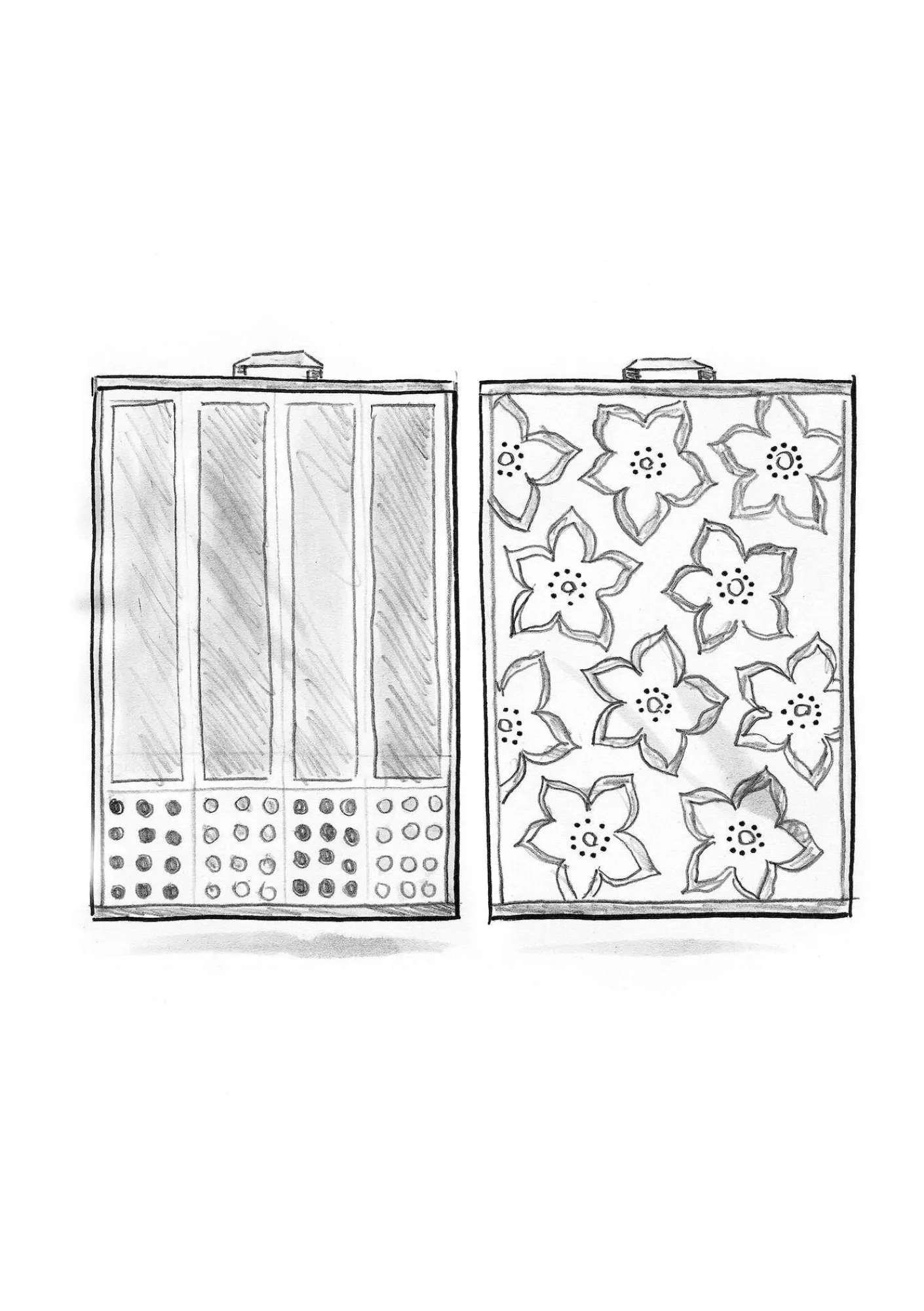 Gudrun Sjödén Frottee|Bad-Accessoires>Gästehandtuch „Flow“ aus Bio-Baumwolle (2er-Pack) Brillantblau