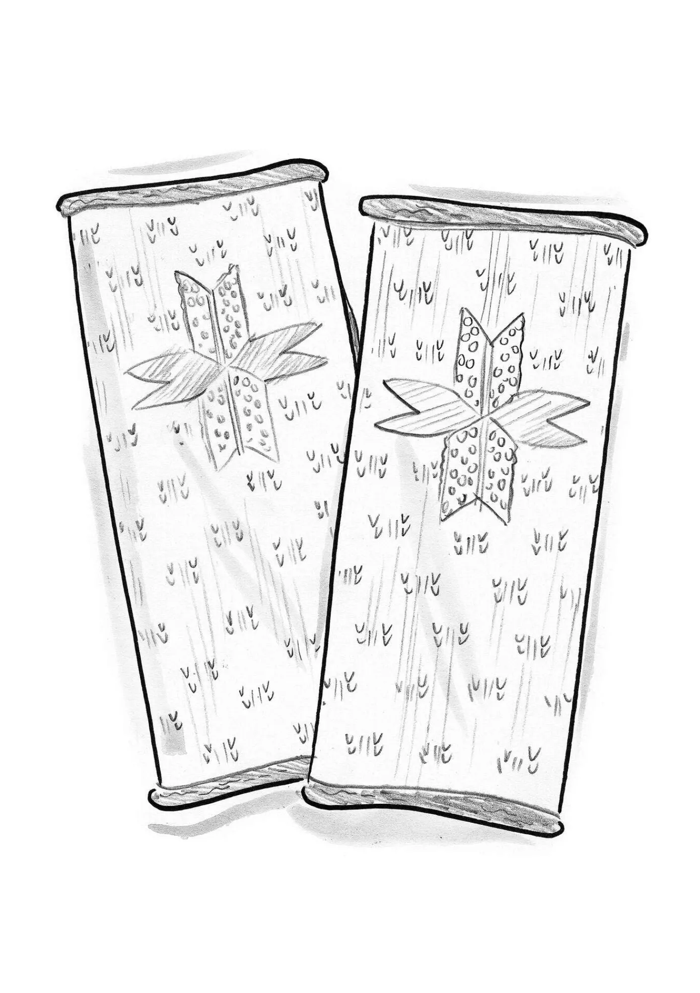 Gudrun Sjödén Accessoires>Handstulpen „Vega“ aus Recycling-Wolle/Lammwolle Kupfer