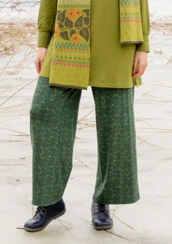 Gudrun Sjödén Hosen>Jerseyhose „Aurora“ aus Bio-Baumwolle/Modal/Elasthan Pfauengrün