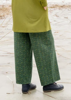 Gudrun Sjödén Hosen>Jerseyhose „Aurora“ aus Bio-Baumwolle/Modal/Elasthan Pfauengrün