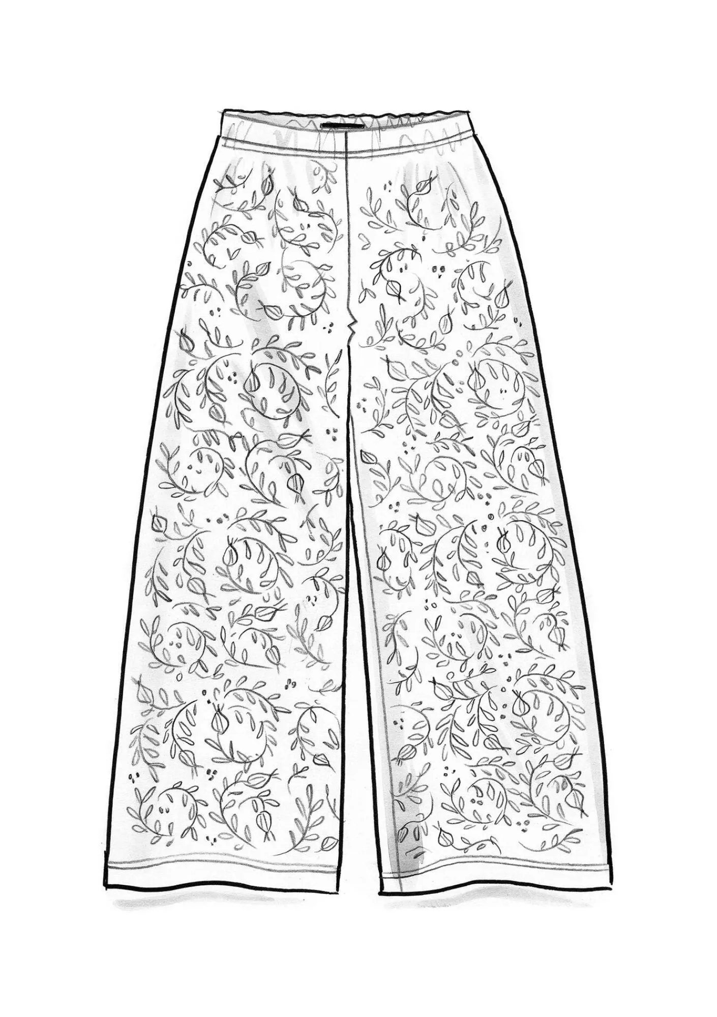 Gudrun Sjödén Hosen>Jerseyhose „Aurora“ aus Bio-Baumwolle/Modal/Elasthan Pfauengrün