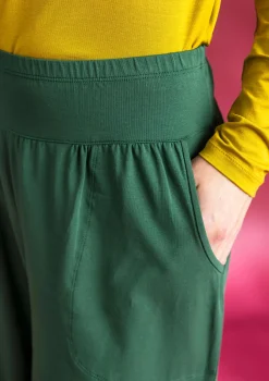Gudrun Sjödén Hosen>Jerseyhose aus Bio-Baumwolle/Elasthan Dunkelgrün