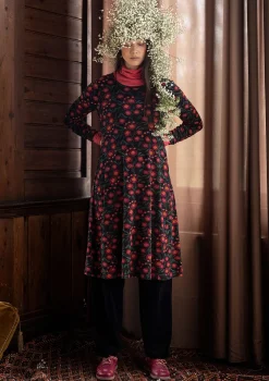 Gudrun Sjödén Kleider>Jerseykleid „Dagny“ aus Lyocell/Elasthan Schwarz