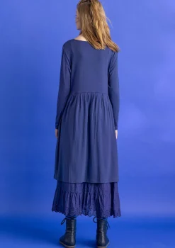 Gudrun Sjödén Kleider>Jerseykleid „Helga“ aus Lyocell/Elasthan Veilchen