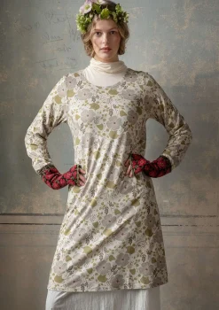 Gudrun Sjödén Kleider>Jerseykleid „Höstanemone“ aus Bio-Baumwolle/Modal Natur