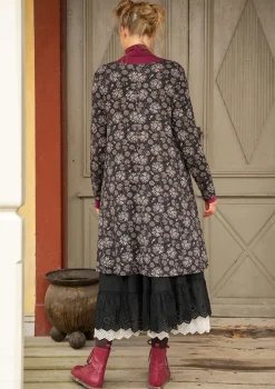Gudrun Sjödén Kleider>Jerseykleid „Pelargon“ aus Lyocell/Elasthan Schwarz