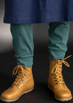 Gudrun Sjödén Leggings>Jerseyleggings aus Bio-Baumwollripp Opalgrün