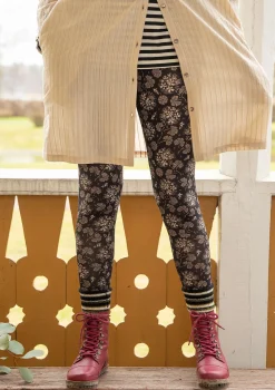 Gudrun Sjödén Leggings>Jerseyleggings „Pelargon“ aus Lyocell/Elasthan Schwarz