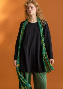 Gudrun Sjödén Tuniken>Jerseytunika „Tyra“ aus Bio-Baumwolle/Modal Schwarz