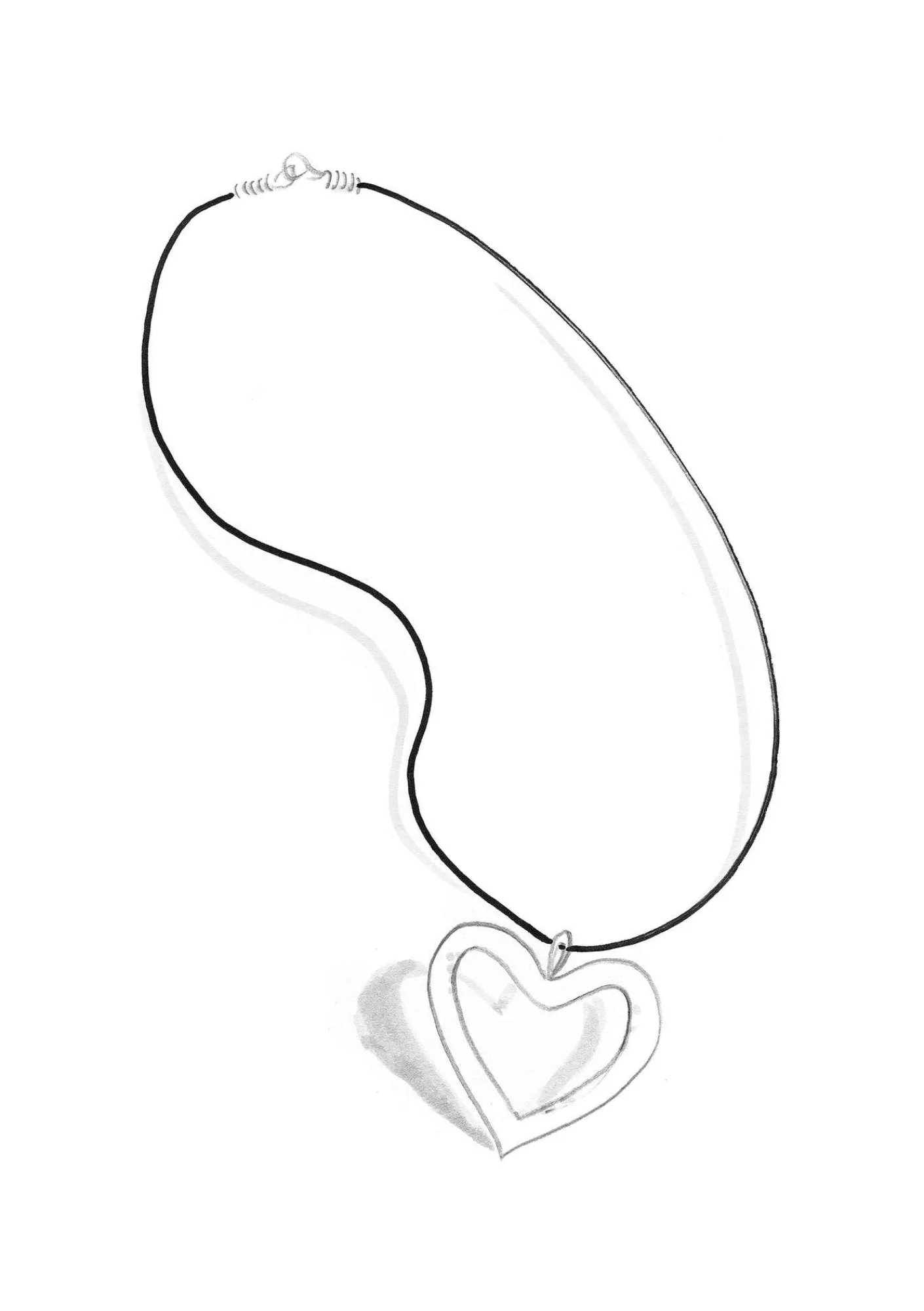 Gudrun Sjödén Accessoires|Schmuck>Kettenanhänger „Anita“ aus Silber