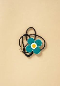 Gudrun Sjödén Accessoires|Schmuck>Kettenanhänger „Ulla“ aus Silber Teal