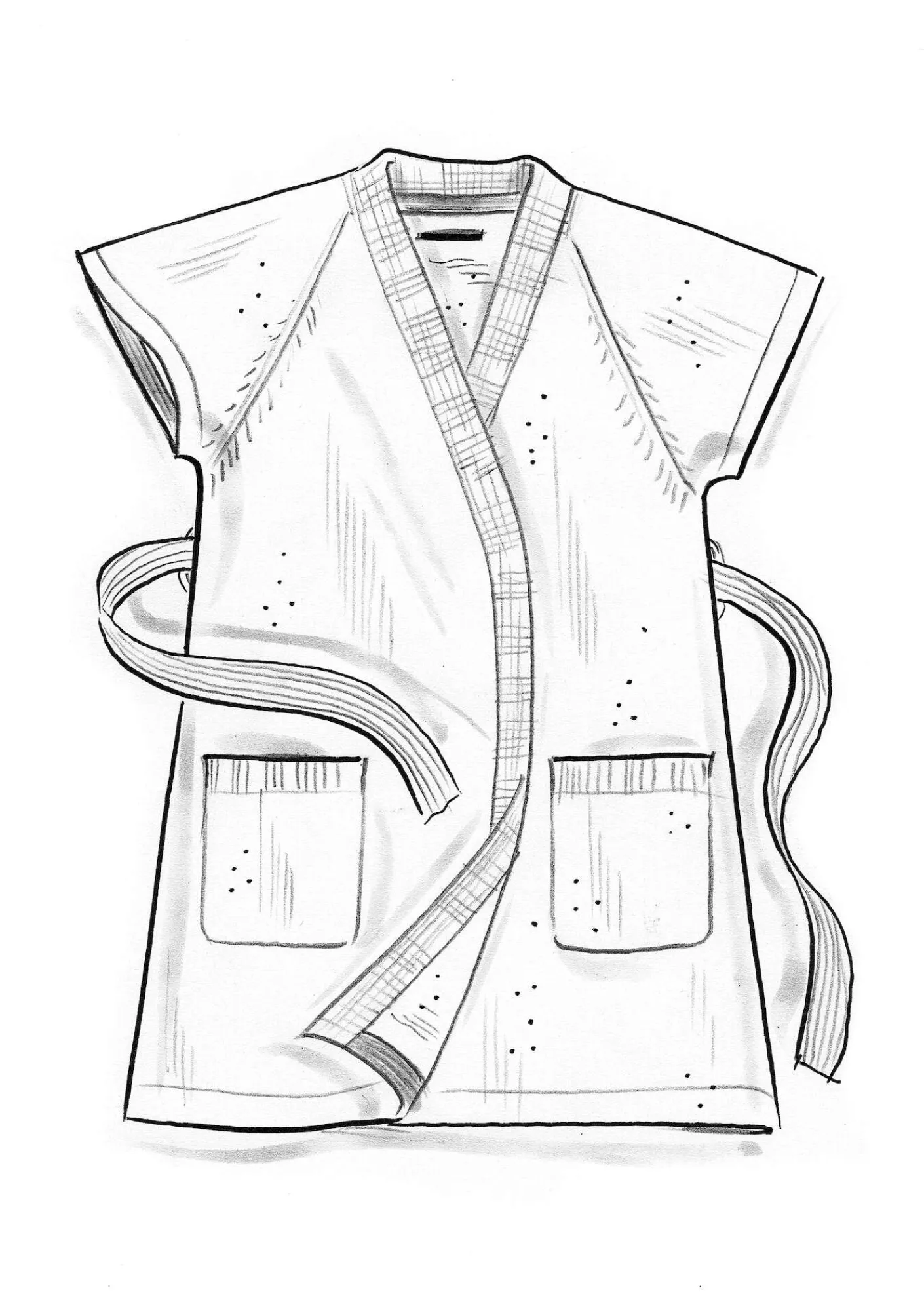 Gudrun Sjödén Strickjacken>Langstrickjacke aus Alpakagemisch Indigo