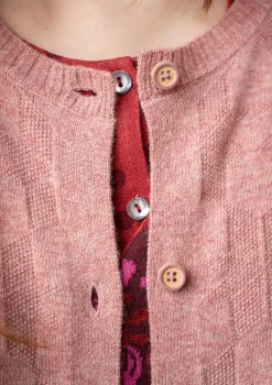 Gudrun Sjödén Strickjacken>Langstrickjacke „Capella“ aus Lammwolle Aschrosa-melange