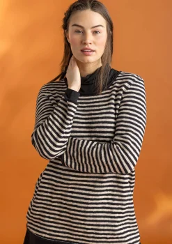 Gudrun Sjödén Pullover & Shirts>Lieblingspullover aus Bio-Baumwolle Schwarz-natur