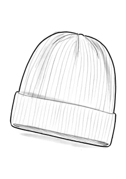 Gudrun Sjödén Accessoires>Mütze aus Alpakagemisch Henna