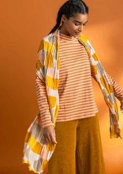 Gudrun Sjödén Accessoires|Schals Und Tücher>Schal „Hedda“ aus Bio-Baumwolle Senf