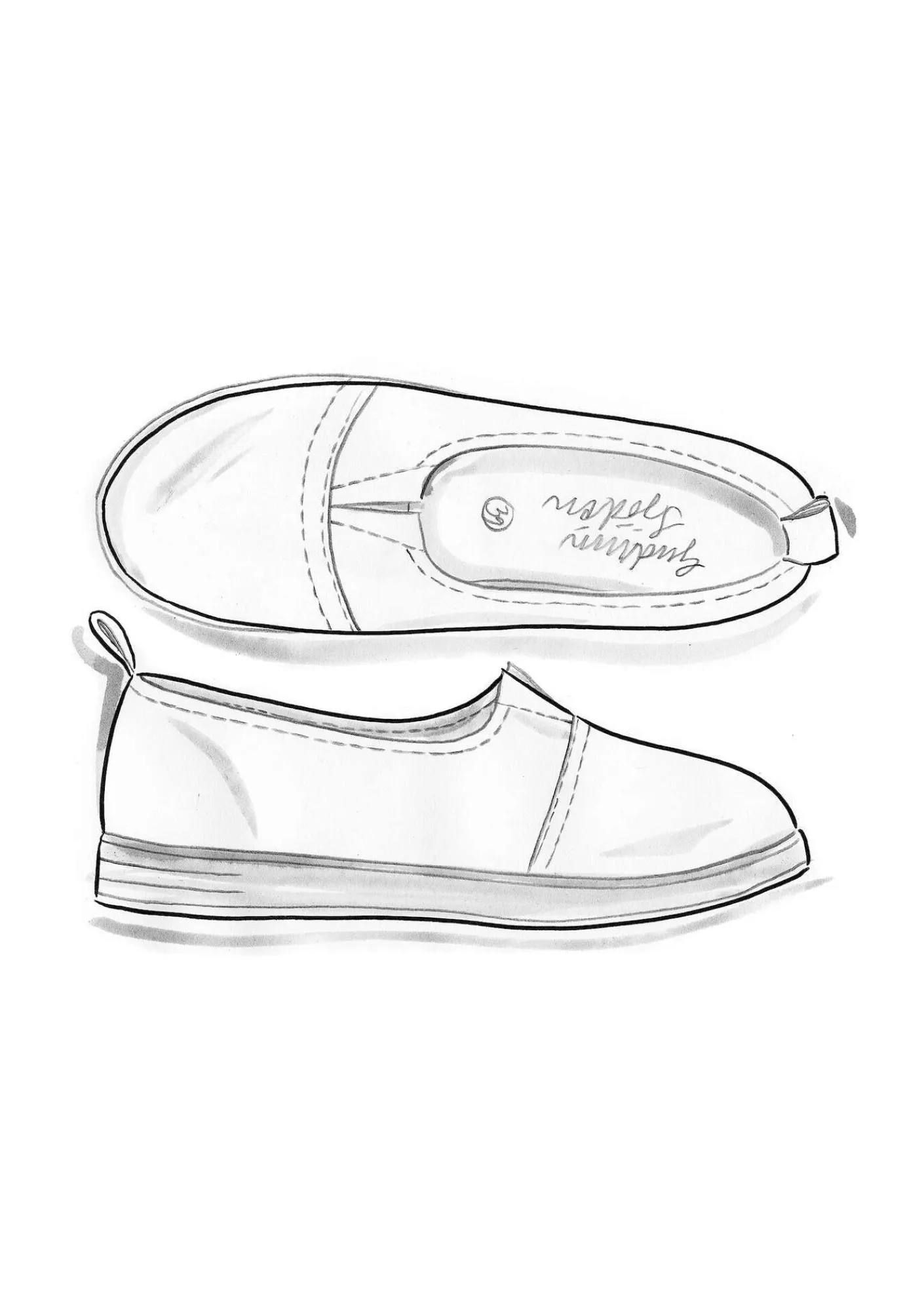 Gudrun Sjödén Schuhe>Schuhe aus Nubukleder Henna