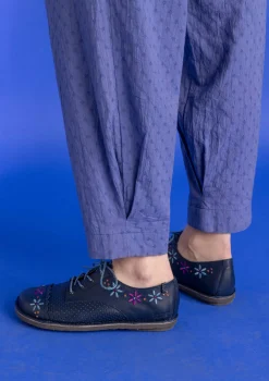 Gudrun Sjödén Schuhe>Schuhe „Freja“ aus Nappaleder Dunkelindigo