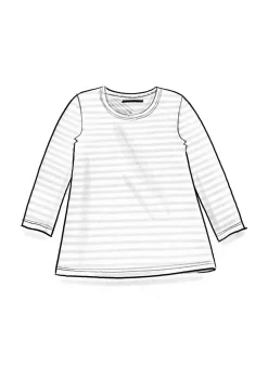 Gudrun Sjödén Pullover & Shirts>Shirt „Mika“ aus Bio-Baumwolle/Modal Lavarot-alpenveilchen