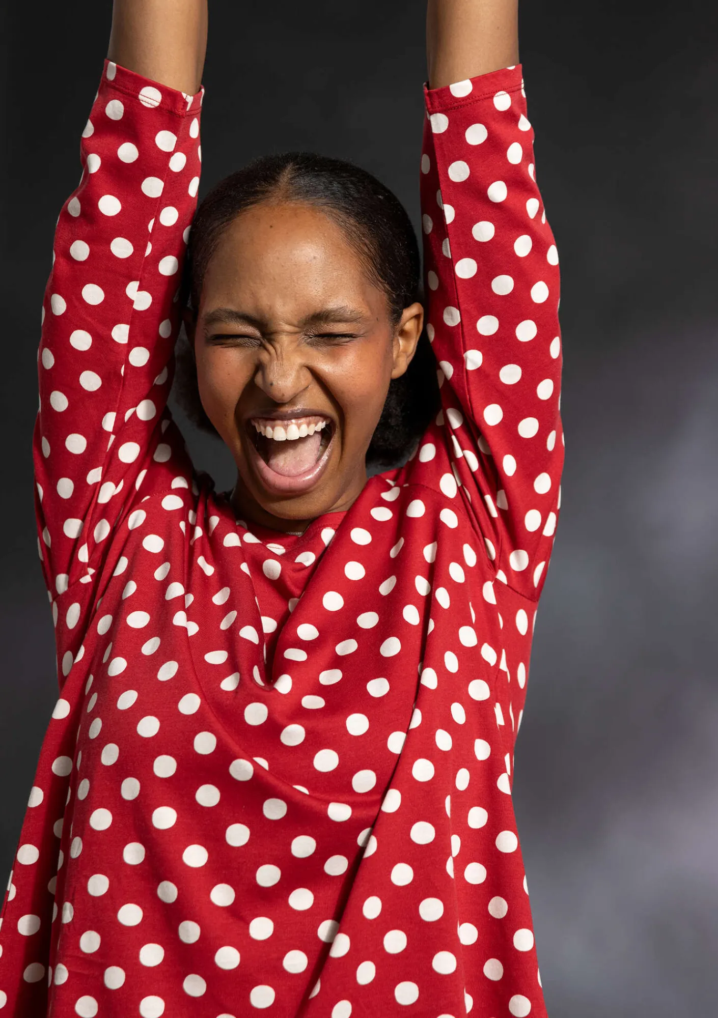 Gudrun Sjödén Pullover & Shirts>Shirt „Mix“ aus Bio-Baumwolle/Modal Mohn