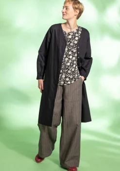 Gudrun Sjödén Pullover & Shirts>Shirt „Pomerans“ aus Modal/Elasthan Schwarz