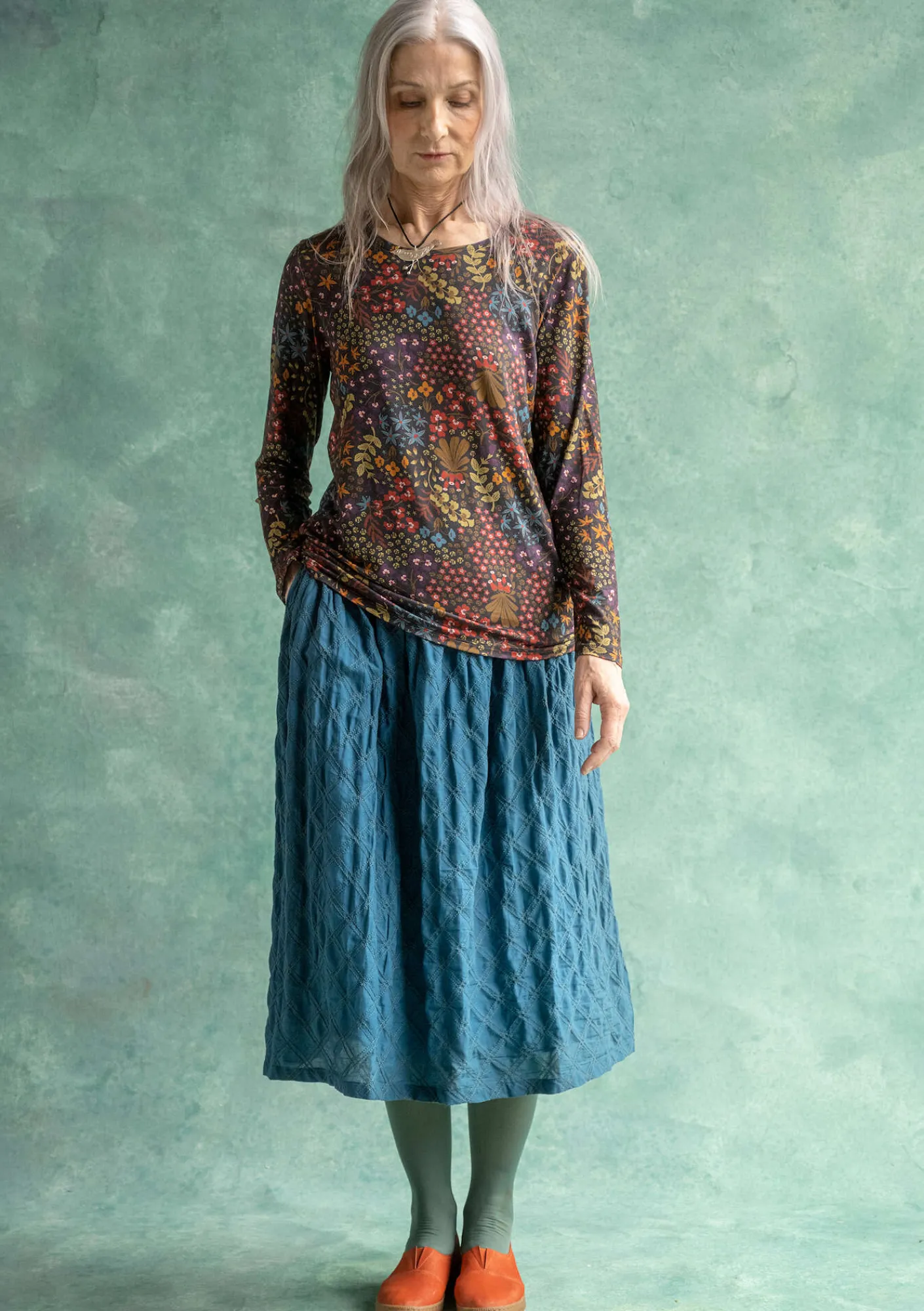 Gudrun Sjödén Pullover & Shirts>Shirt „Ylfa“ aus Lyocell/Elasthan Schwarz