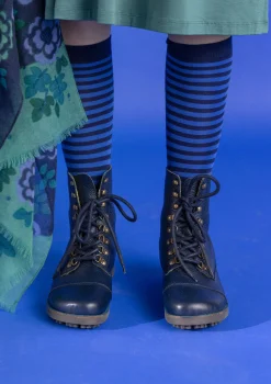 Gudrun Sjödén Schuhe>Stiefeletten aus Nappaleder Dunkelindigo