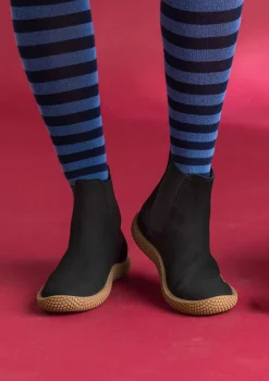 Gudrun Sjödén Schuhe>Stiefeletten aus Nubukleder Schwarz