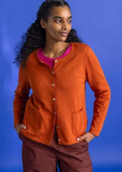 Gudrun Sjödén Strickjacken>Strickjacke aus Bio-/Recycling-Baumwolle Henna