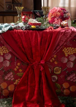 Gudrun Sjödén Tischdecken & -läufer|Küche & Esszimmer>Tischdecke „Baluns“ aus Bio-Baumwolle Mohn