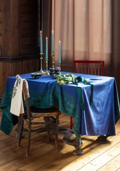 Gudrun Sjödén Tischdecken & -läufer|Küche & Esszimmer>Tischdecke „Baluns“ aus Bio-Baumwolle Mitternachtsblau
