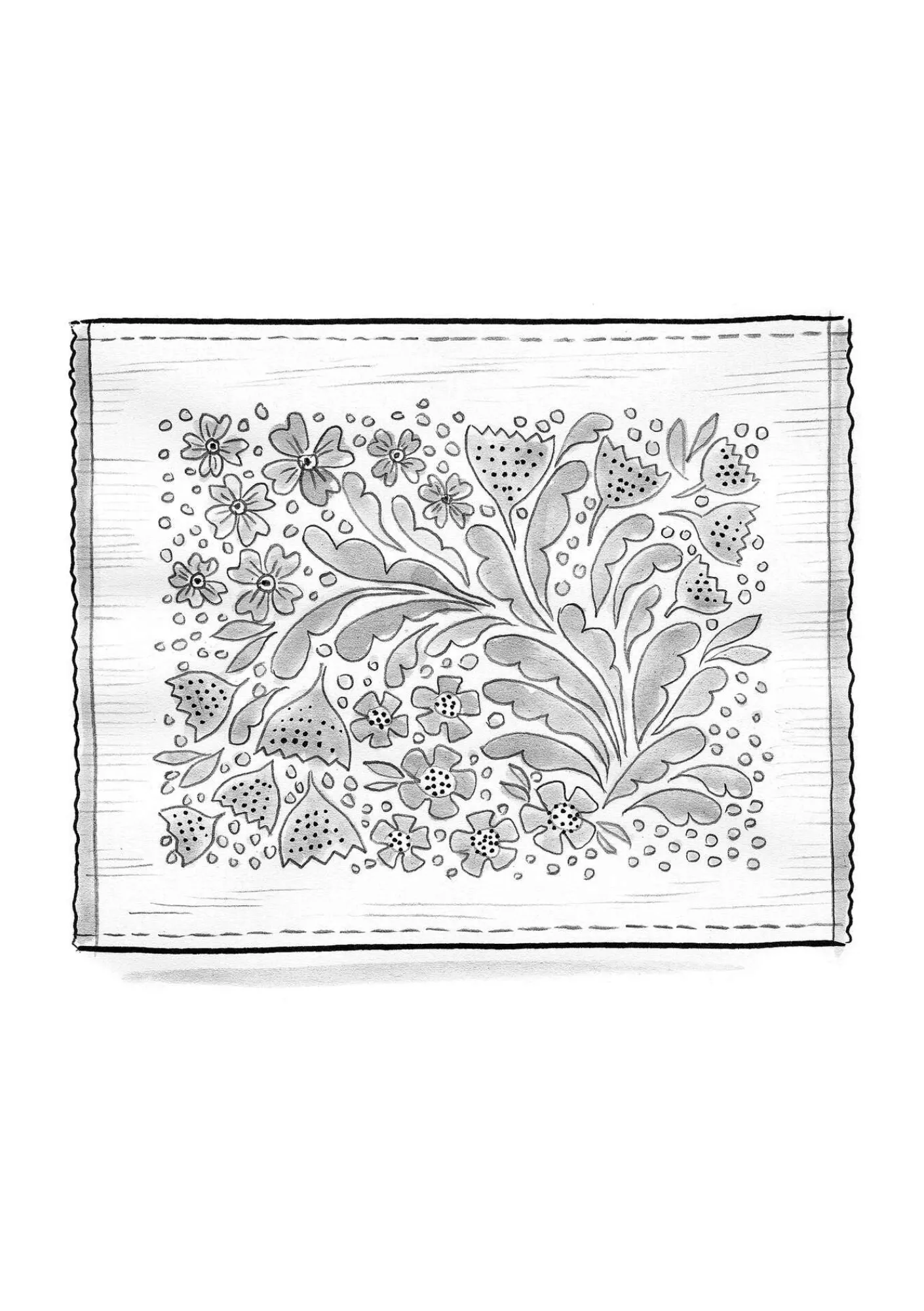 Gudrun Sjödén Küche & Esszimmer>Tischset „Gnistra“ aus Bio-Baumwolle Hellflaschengrün