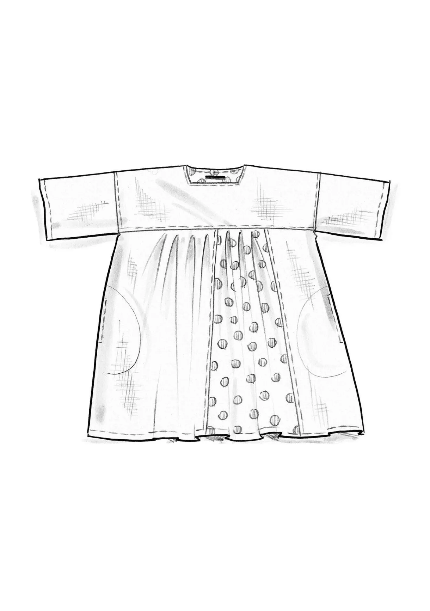 Gudrun Sjödén Tuniken>Tunika „Sonata“ aus Leinen Rosenholz