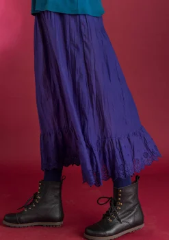 Gudrun Sjödén Röcke>Unterrock aus Bio-Baumwollgewebe Veilchen