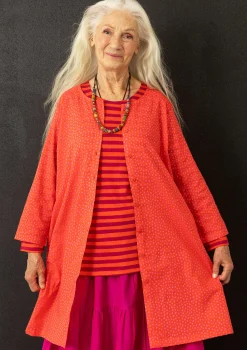 Gudrun Sjödén Tuniken>Webtunika „Monika“ aus Bio-Baumwolle Lavarot
