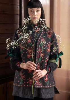 Gudrun Sjödén Jacken & Mäntel>Wendejacke „Asta“ aus Bio-Baumwolle Schwarz