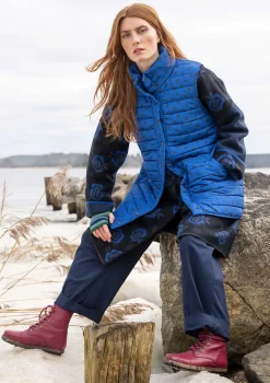 Gudrun Sjödén Westen>Weste „Susan“ aus Recycling-Polyester Tiefblau